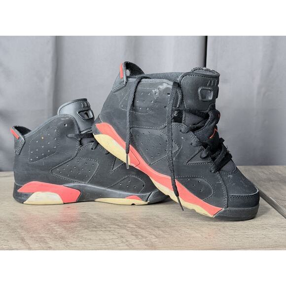 Jordan Other - Air Jordan 6 Retro BG "2014 Black Infrared" Black/Infrared Size 3Y No Insole